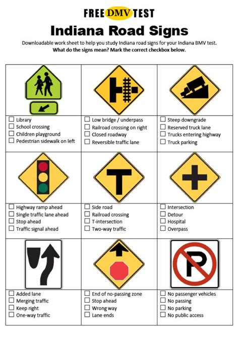 indiana road test questions